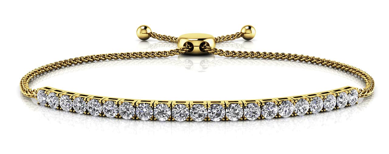 Adjustable Diamond Dreams Bracelet Diamond with 1.79 ct.(finished) 2.75mm - Image 2