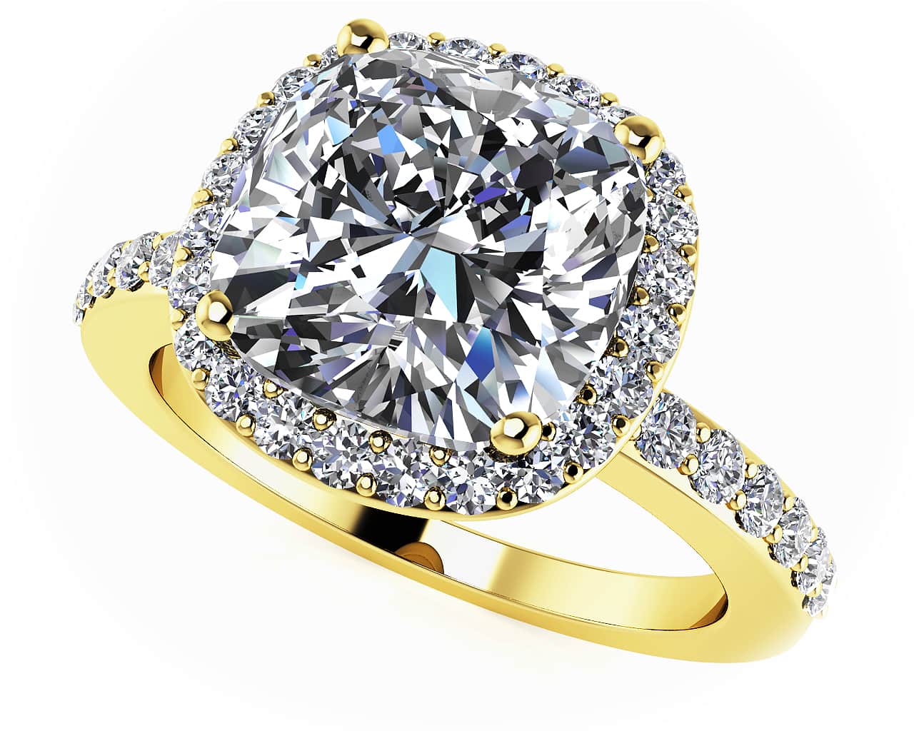 Always Yours Diamond Engagement Ring with 1.88 ct. (1.50 ct. center diamond) - Image 2