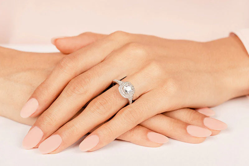 Andrea Love Cushion Cut Lab-Grown Diamond Engagement Ring with 1.58 ct. (1.00 ct. center diamond) - Image 3