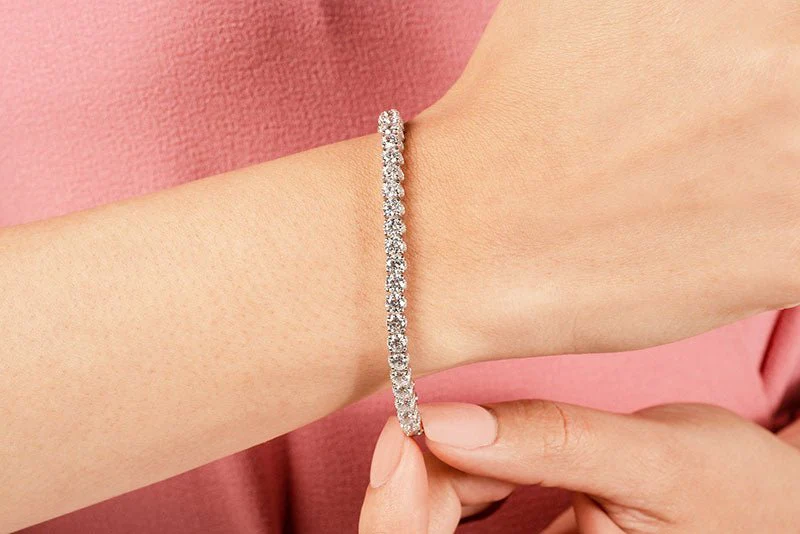 Boundless Brilliance Lab-Grown Diamond Tennis Bracelet with 6.78 ct.(finished) 1.2mm, 3mm - Image 3