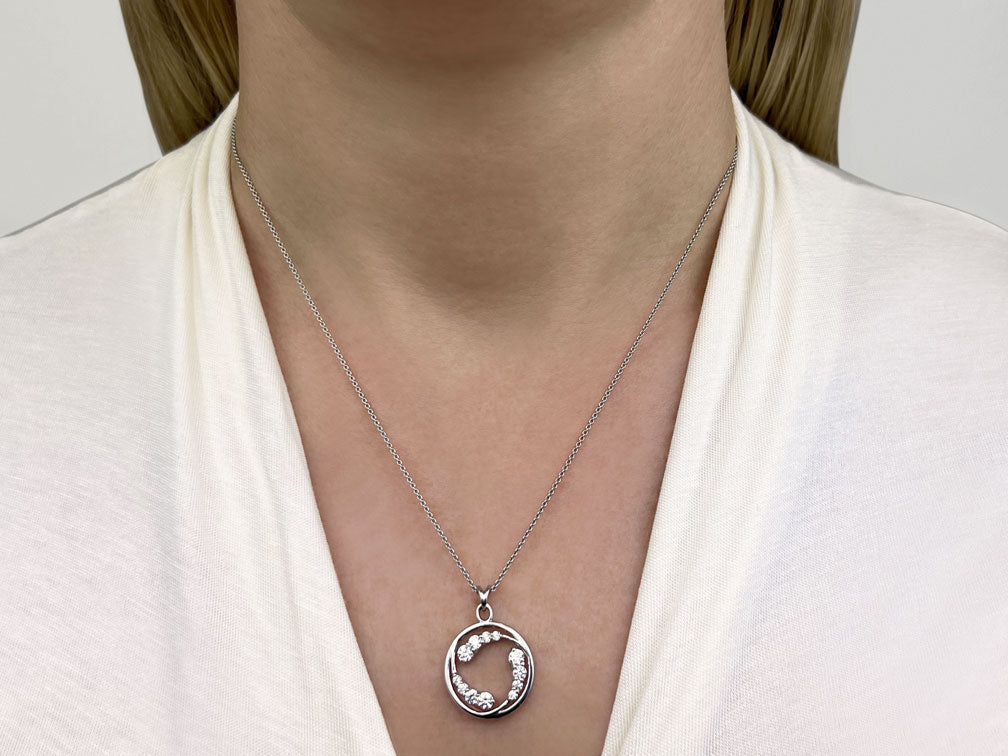Circle Of Love Lab-Grown Diamond Pendant with 0.25 ct.(finished) - Image 3