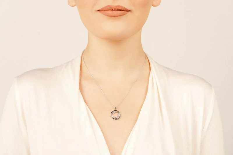 Circle Of Love Lab-Grown Diamond Pendant with 0.25 ct.(finished) - Image 4