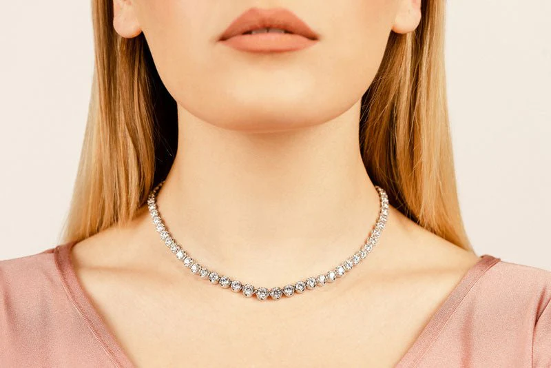 Classic Lab-Grown Diamond Strand with 11.01 ct.(finished) - Image 4
