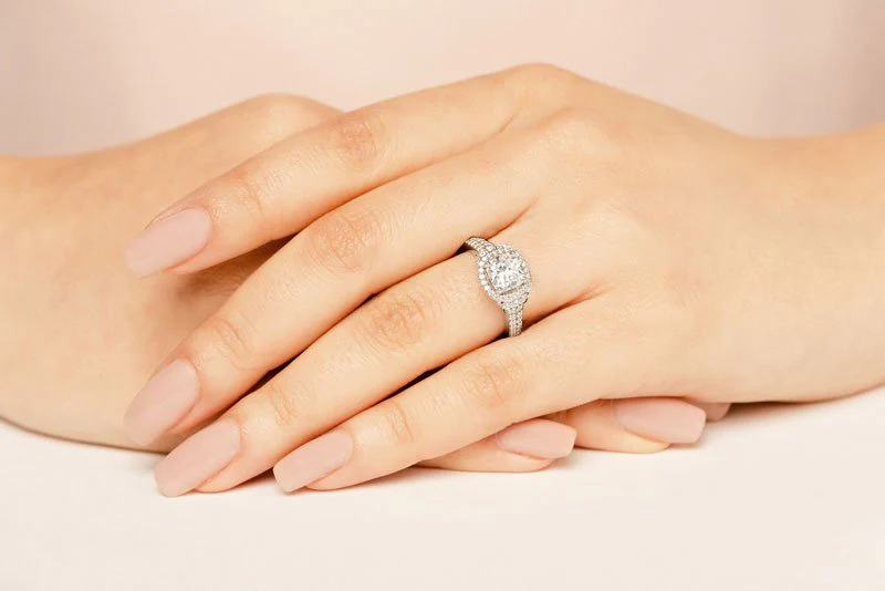 Cloud Nine Lab-Grown Diamond Engagement Ring with 2.23 ct. (1.50 ct. center diamond) - Image 3