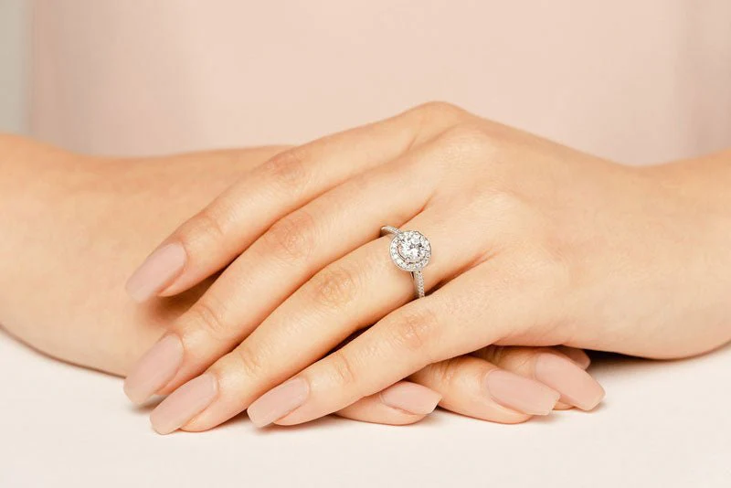 Delighted By Round Diamonds Lab-Grown Diamond Engagement Ring with 1.59 ct. (1.25 ct. center diamond) - Image 3