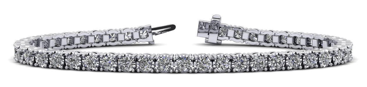Diamond Crown Lab-Grown Diamond Tennis Bracelet with 2.44 ct.(finished) 2.3mm - Image 4
