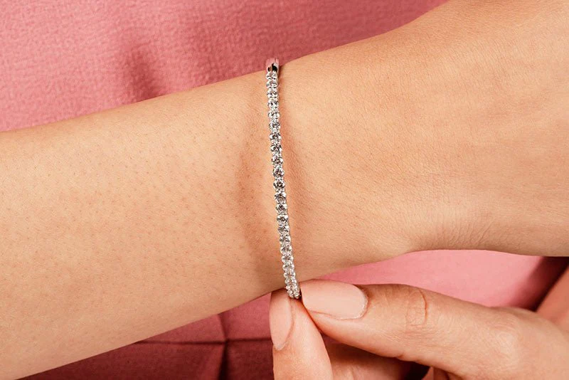 Diamond Top Bangle Diamond  with 0.97 ct.(finished) 2.2mm - Image 3