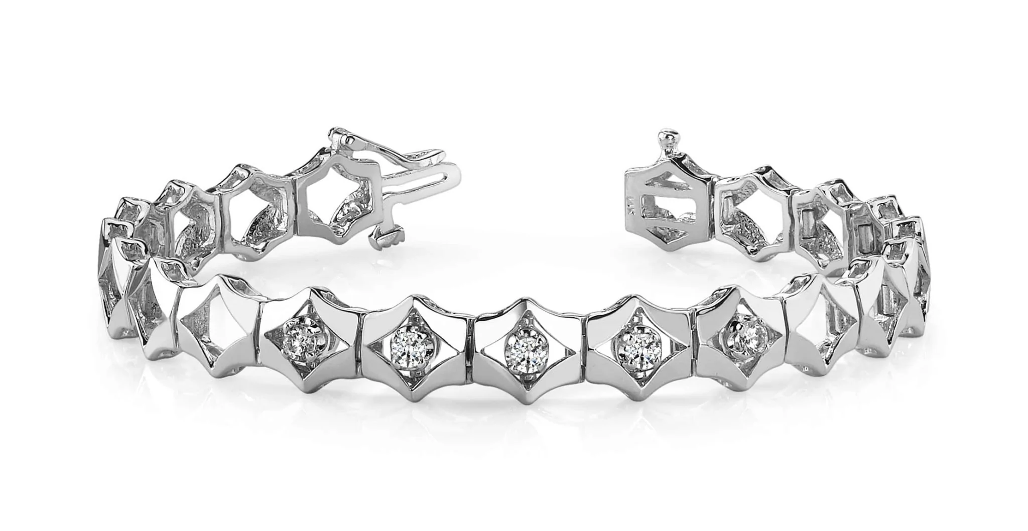 Diamonds In Diamonds Diamond Bracelet with 0.50 ct.(finished) 3.0mm - Image 4
