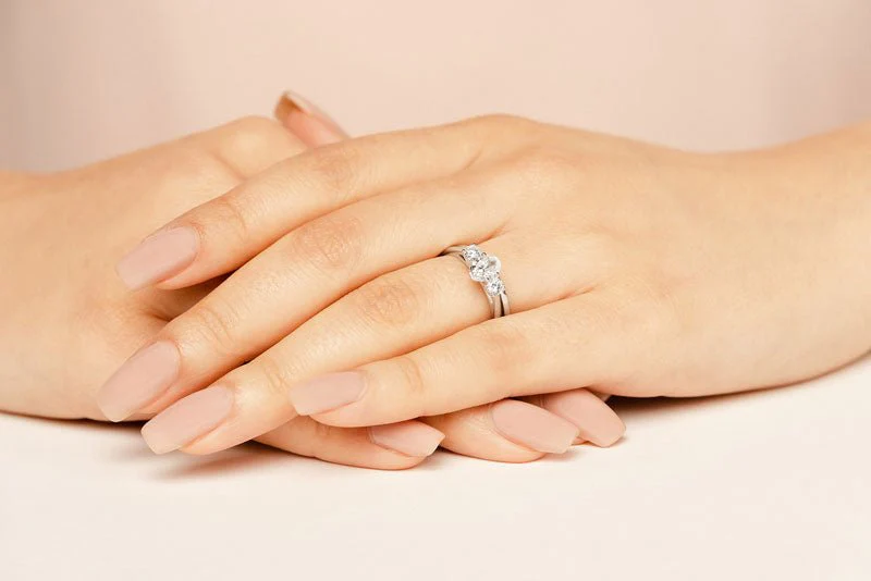 Enduring Love Lab-Grown Diamond Bridal Set with 2.10 ct. (1.60 ct. center diamond) - Image 5