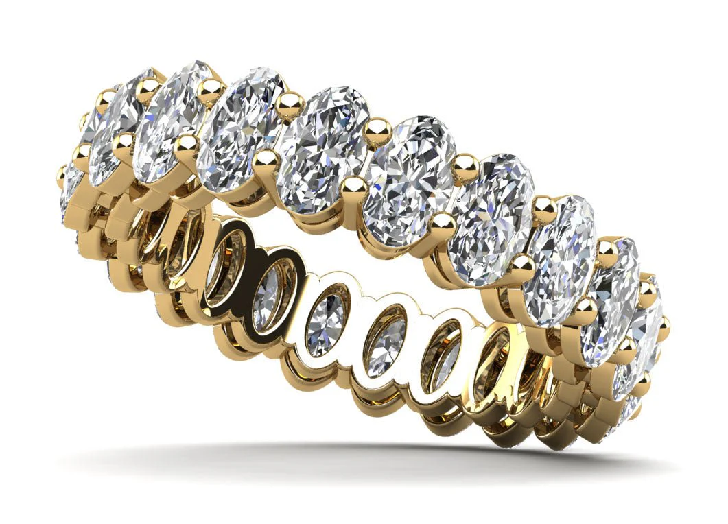 Eternal Love Oval Diamond Ring with 4.40 ct.(finished) 4x3mm - Image 2