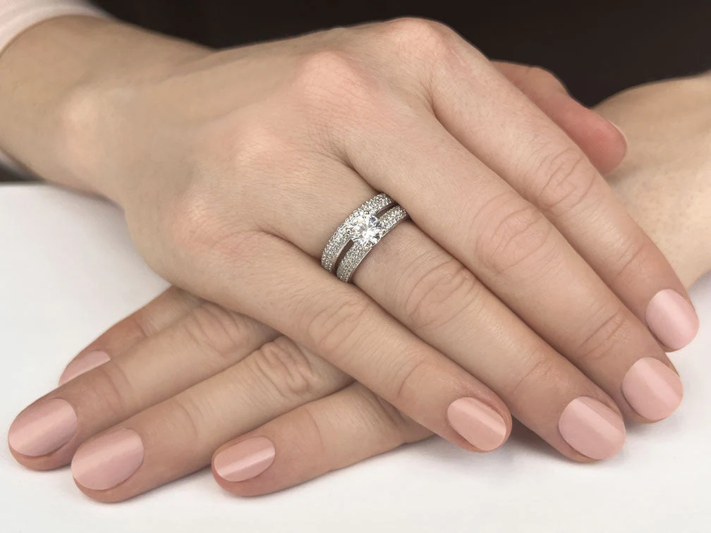 Eternally Yours Four Prong Diamond Engagement Ring with 2.04 ct. (1.00 ct. center diamond) - Image 3