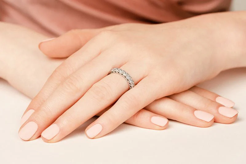 Everlasting Love Lab-Grown Diamond Anniversary Ring with 1.26 ct.(finished) 3mm - Image 5