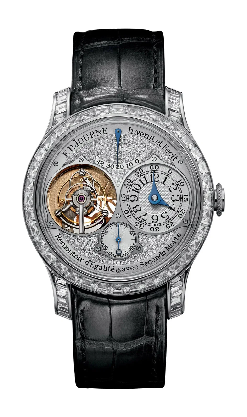 F.P.Journe Tourbillon Souverain Set with Diamonds
