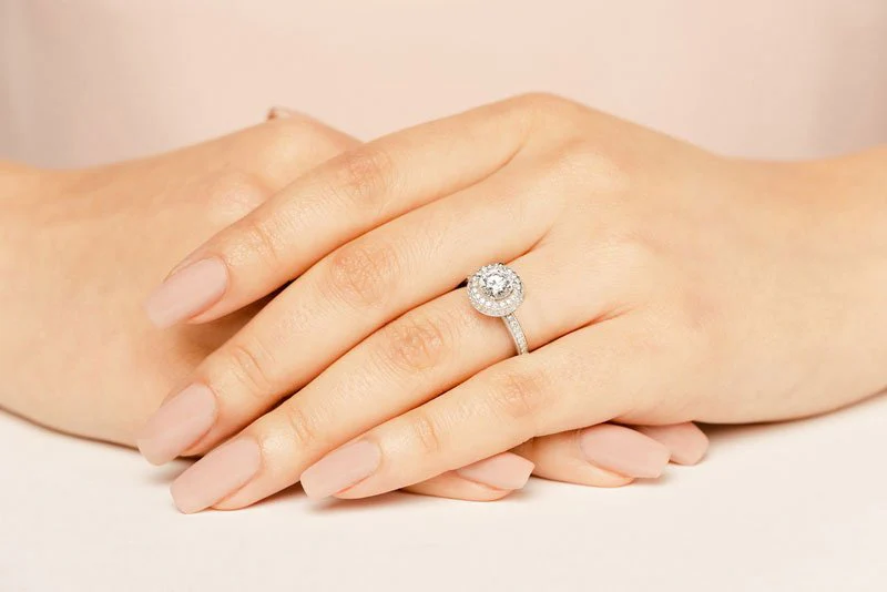Fall In Love With Vintage Diamond Engagement Ring with 1.20 ct. (0.75 ct. center diamond) - Image 4