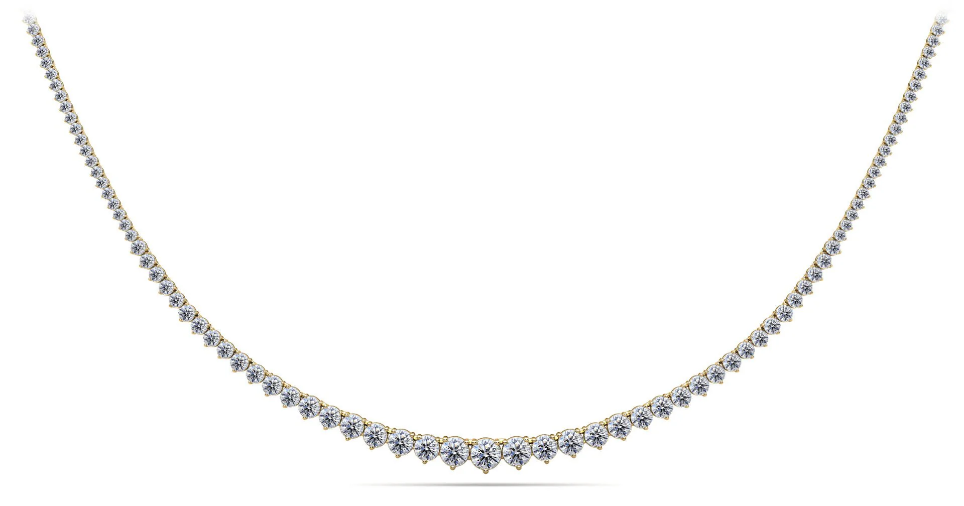 Graduated Red Carpet Lab-Grown Diamond Necklace with 20.03 ct.(finished) - Image 2