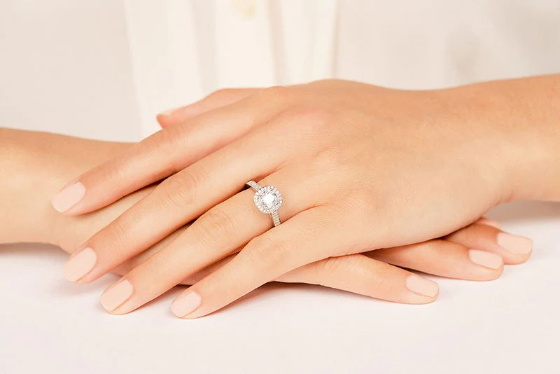 Limitless Love Cushion Cut Diamond Engagement Ring with 2.02 ct. (1.50 ct. center diamond) - Image 3