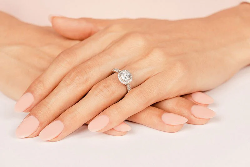 Love Story Cushion Cut Lab-Grown Diamond Engagement Ring with 2.62 ct. (2.00 ct. center diamond) - Image 3