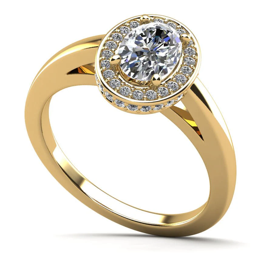 Oval Opulence Diamond Engagement Ring with 1.88 ct. (1.60 ct. center diamond) - Image 2