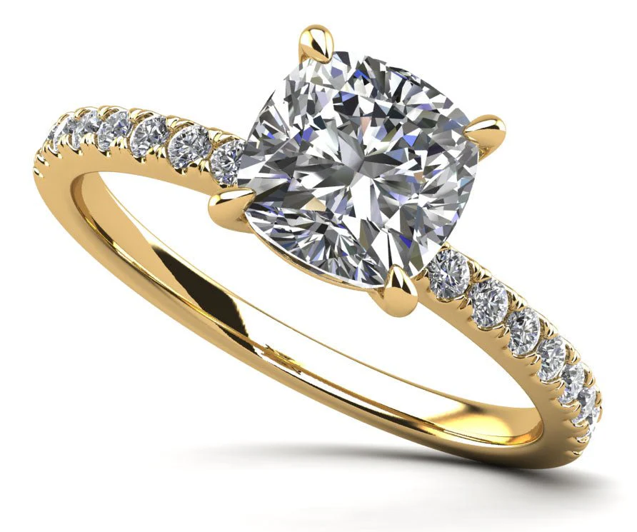 Passionate Solitaire Lab-Grown Diamond Engagement Ring with 1.77 ct. (1.50 ct. center diamond) - Image 2