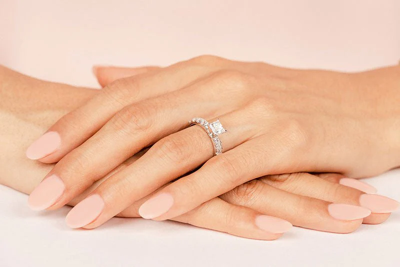 Princess Allure Lab-Grown Diamond Engagement Ring with 2.50 ct. (1.50 ct. center diamond) - Image 3