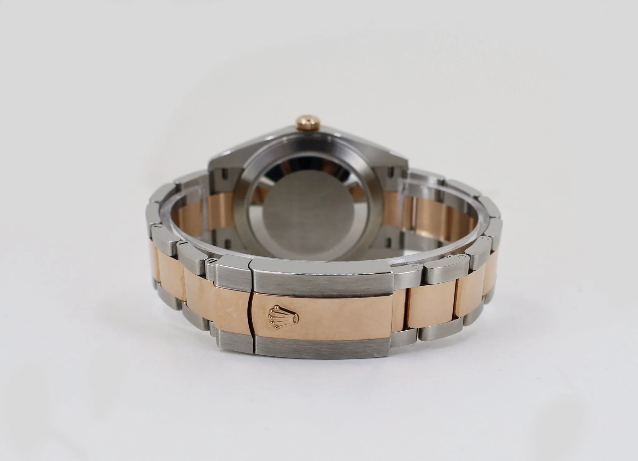 Rolex Datejust 36 Rose Gold/Steel "Wimbledon" Slate Roman Dial & Fluted Bezel Oyster Bracelet 126231 - Image 7