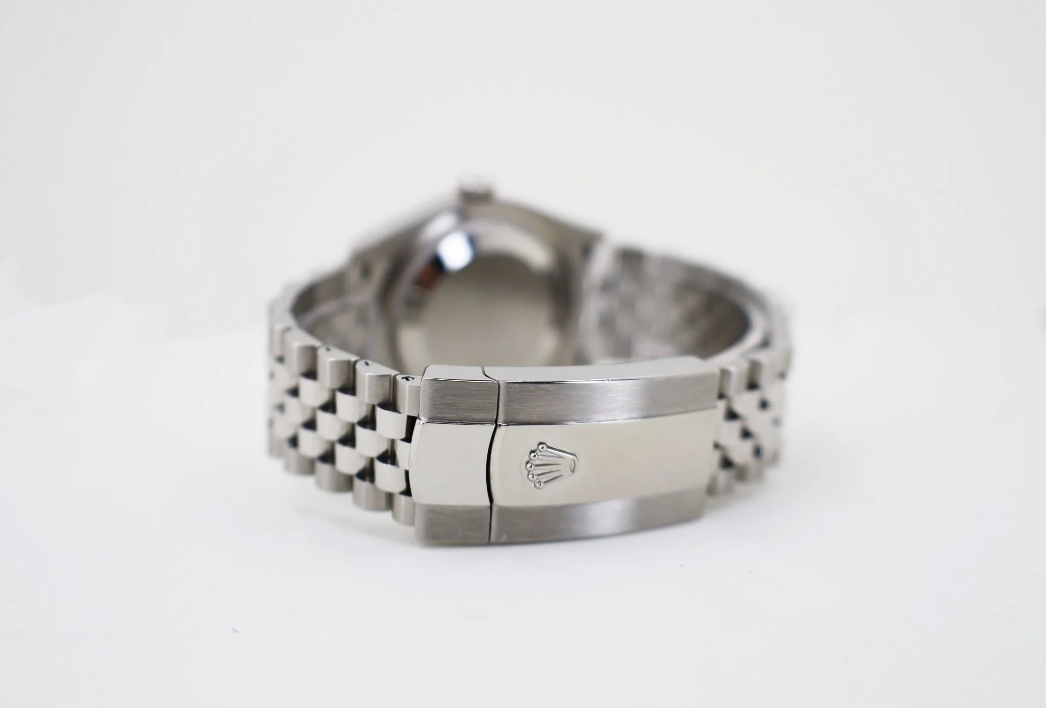 Rolex Datejust 36 White Gold/Steel Blue Index Dial & Fluted Bezel Jubilee Bracelet 126234 - Image 7