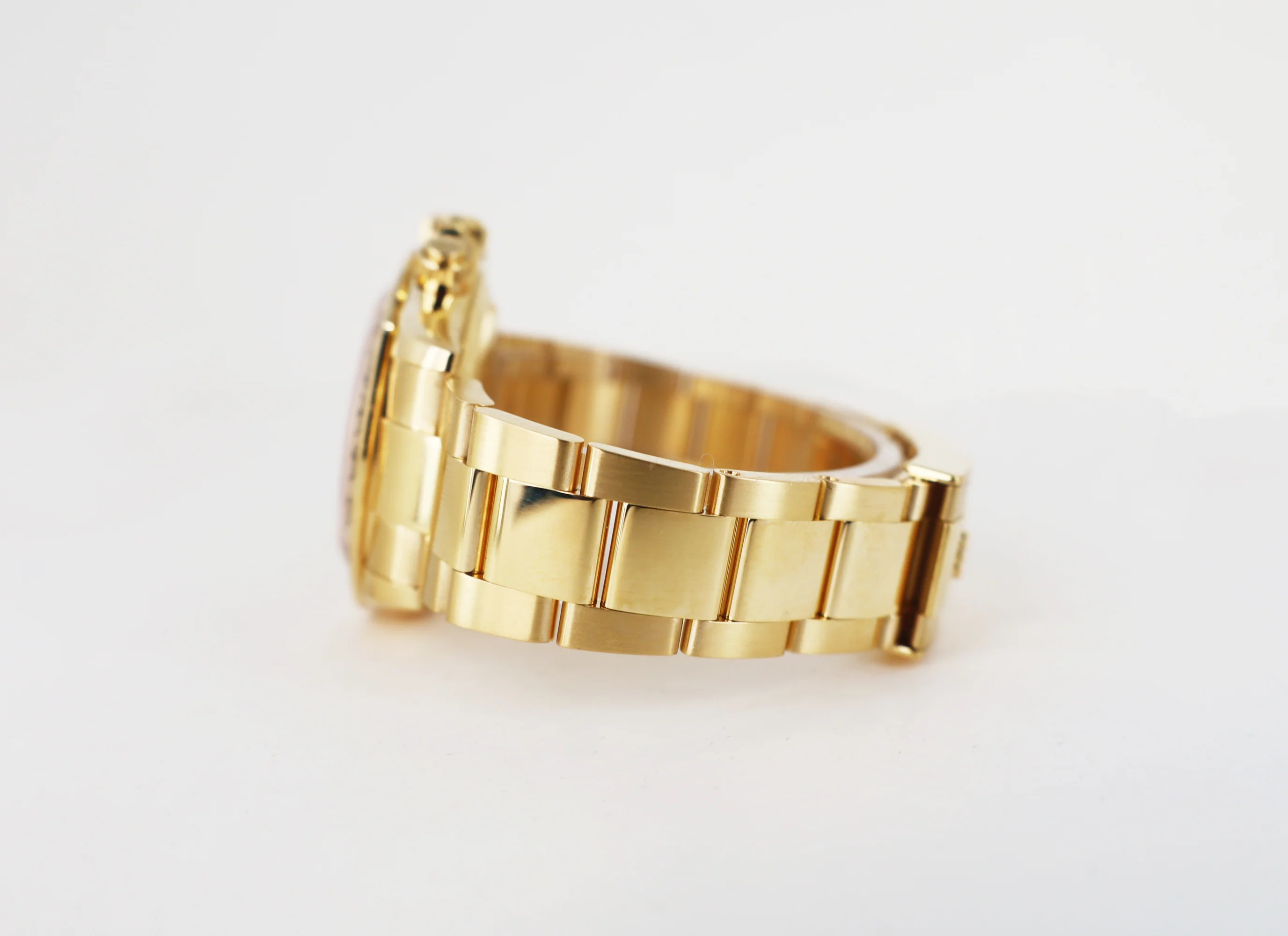 Rolex Daytona Yellow Gold Champagne/Black Index Dial Yellow Gold Bezel Oyster Bracelet 116508 - Image 5