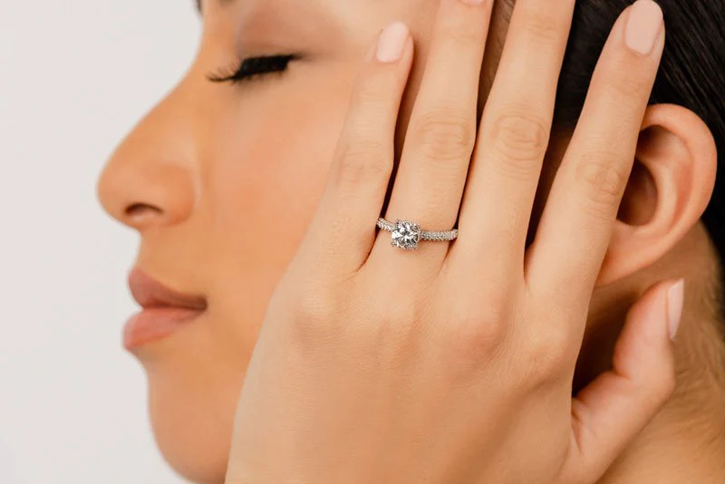 Royal Delight Diamond Engagement Ring with 1.99 ct. (1.50 ct. center diamond) - Image 4
