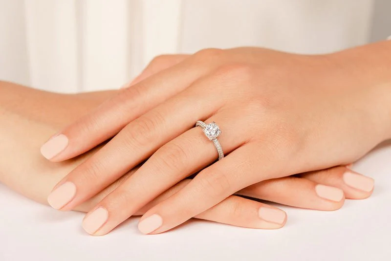 Royal Delight Lab-Grown Diamond Engagement Ring with 1.99 ct. (1.50 ct. center diamond) - Image 5