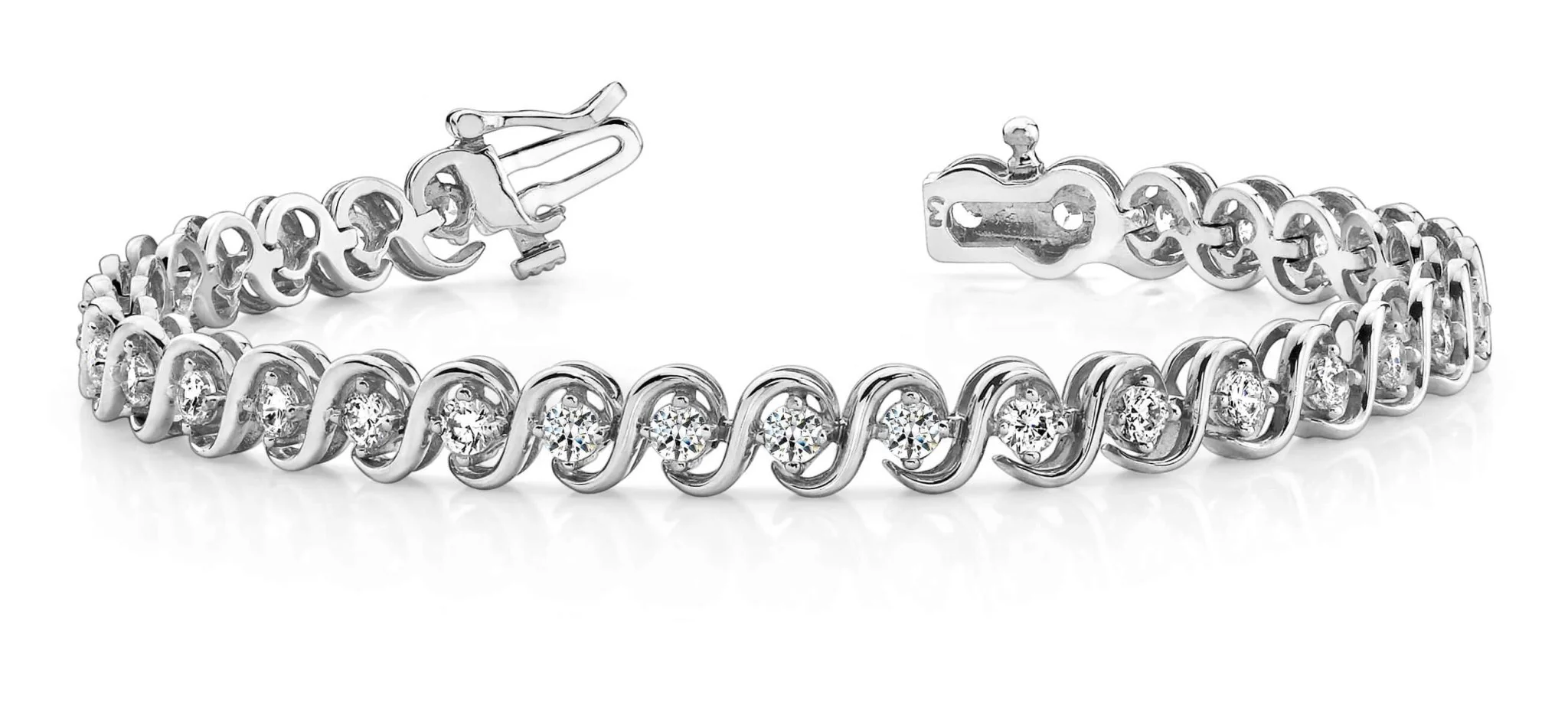 S Link Lab-Grown Diamond Bracelet with 1.08 ct.(finished) 1.9mm - Image 4