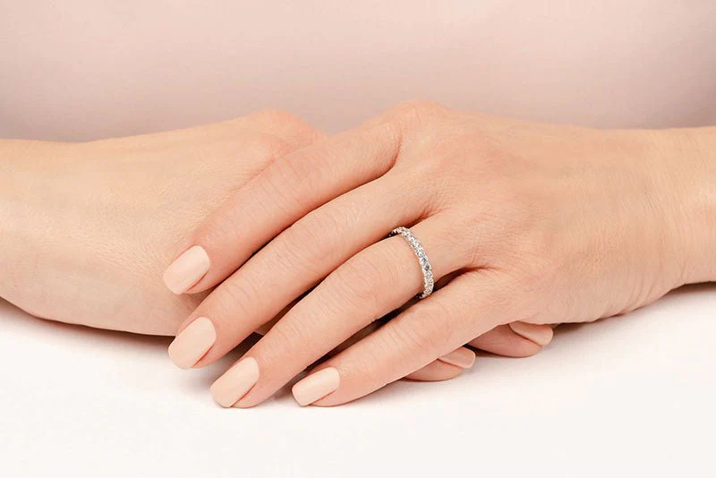 Shared Prong Diamond Eternity Band Lab-Grown Diamond with 2.21 ct.(finished) 3.0mm - Image 3
