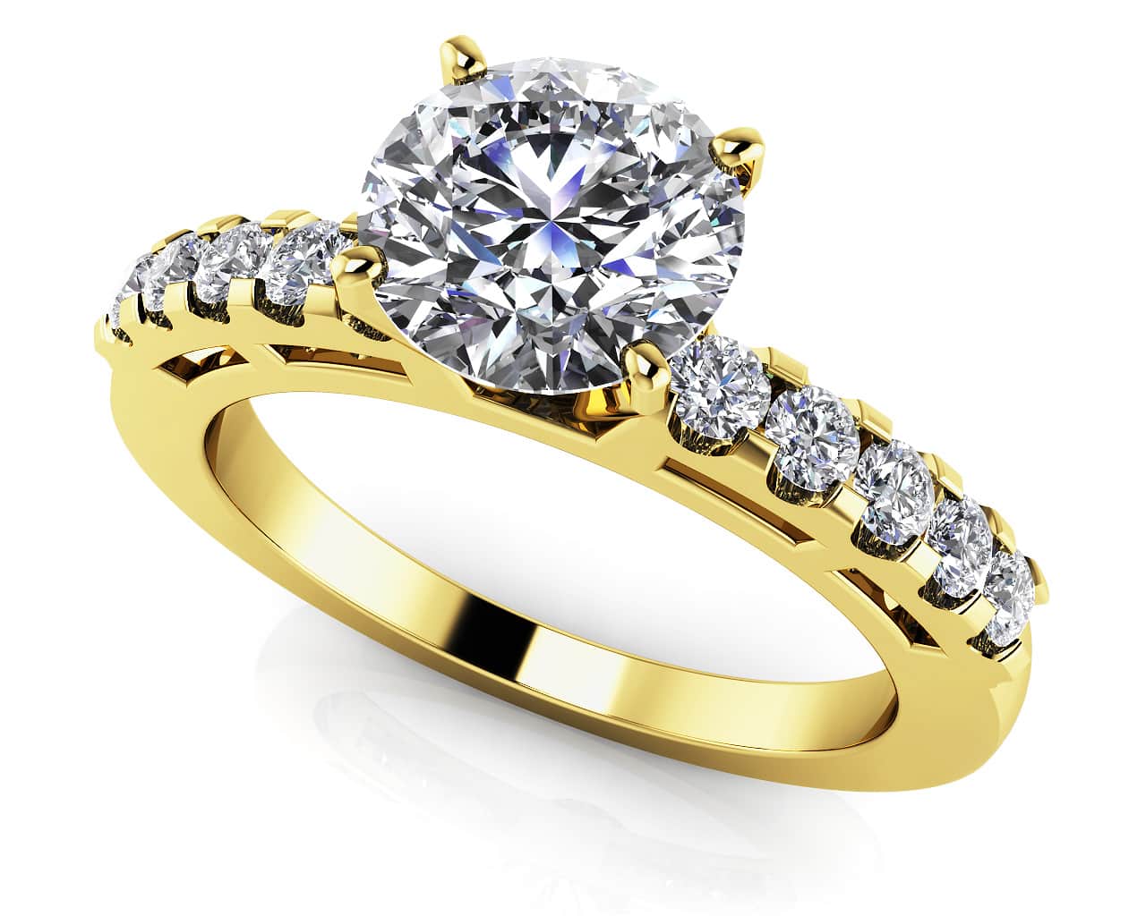 She Is A Ten Lab-Grown Diamond Engagement Ring with 1.83 ct. (1.50 ct. center diamond) - Image 2