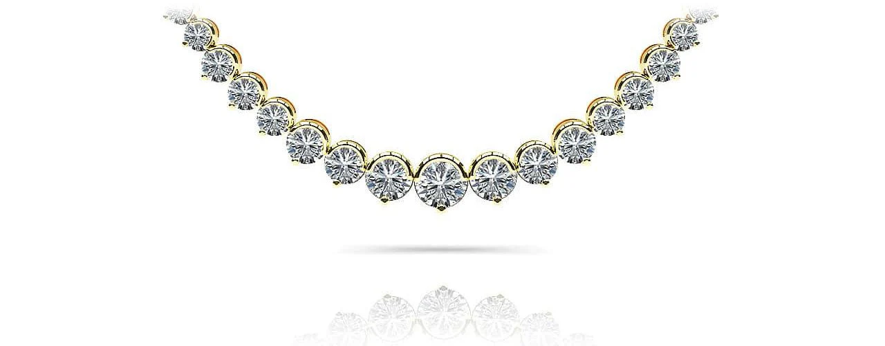 Strand Of Diamonds with 10.02 ct.(finished) - Image 2