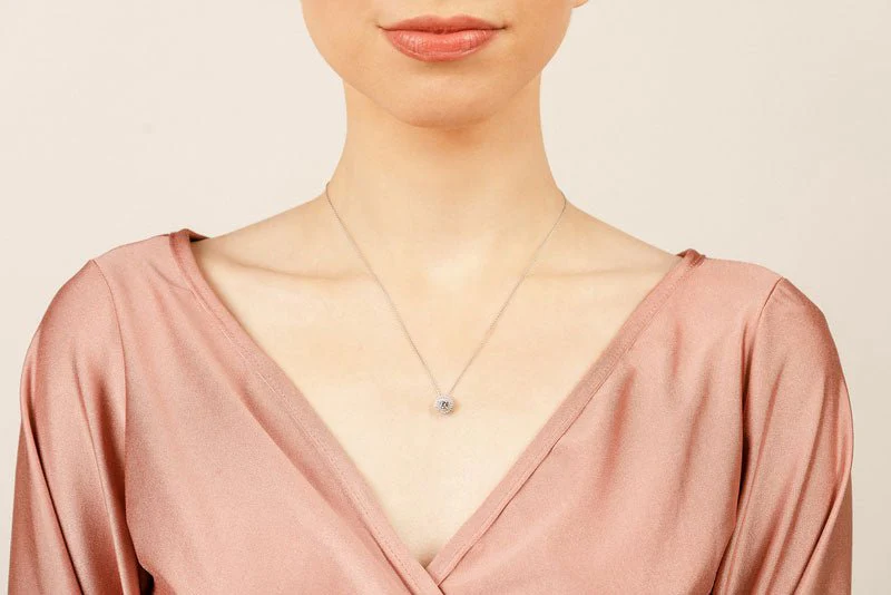 Surrounded By Sparkle Lab-Grown Diamond Pendant with 0.33 ct. (0.16 ct. center diamond) - Image 4