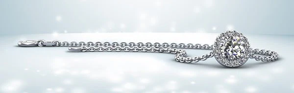 Surrounded With Love Lab-Grown Diamond Pendant with 0.79 ct. (0.65 ct. center diamond) - Image 4
