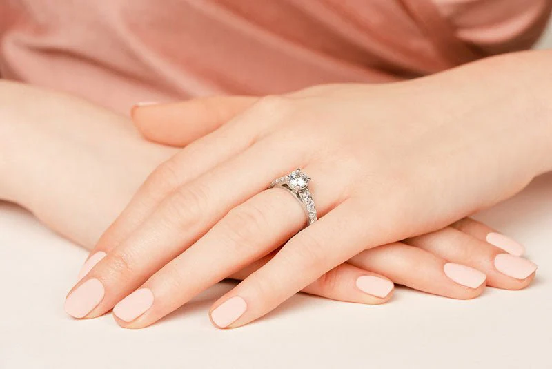 Sweet Dream Lab-Grown Diamond Engagement Ring with 1.51 ct. (0.75 ct. center diamond) - Image 5