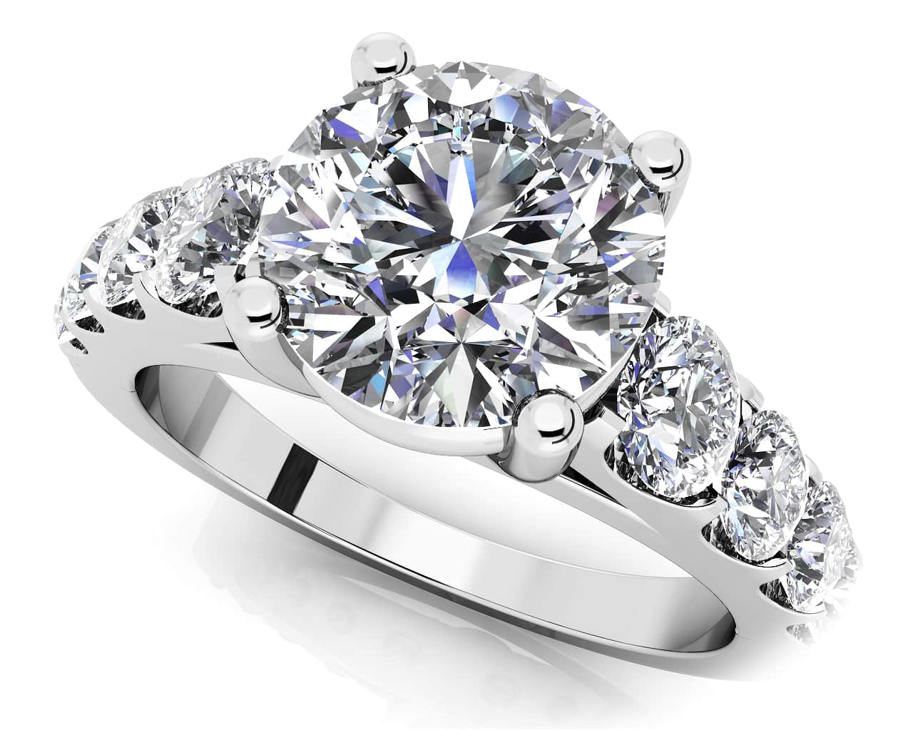 Sweet Dream Lab-Grown Diamond Engagement Ring with 2.26 ct. (1.50 ct. center diamond)