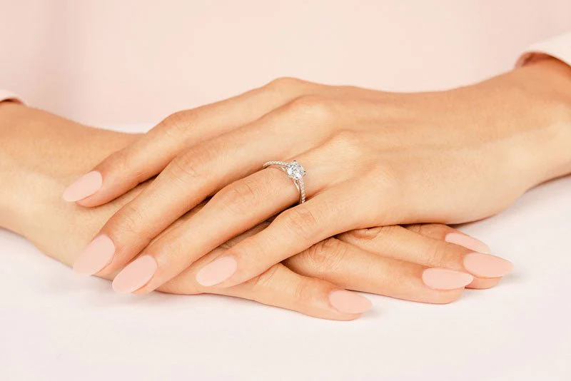 Sweetheart Embrace Diamond Ring Lab-Grown Diamond  with 2.21 ct. (2.00 ct. center diamond) - Image 3