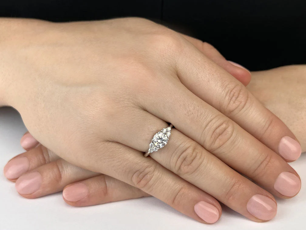 Tie The Knot Lab-Grown Diamond Engagement Ring with 2.21 ct. (2.00 ct. center diamond) - Image 3