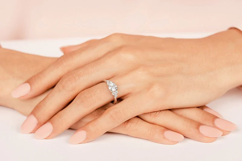 Tie The Knot Lab-Grown Diamond Engagement Ring with 2.21 ct. (2.00 ct. center diamond) - Image 5