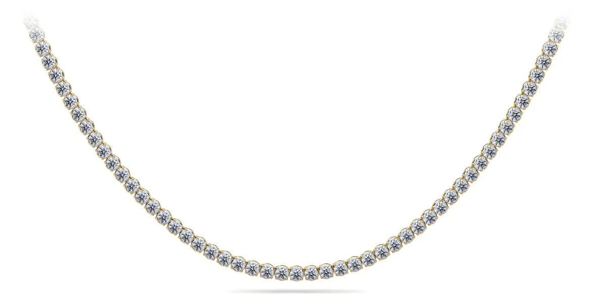 Timeless Dreams Riviera Lab-Grown Diamond Necklace with 21.85 ct.(finished) 3.9mm - Image 2