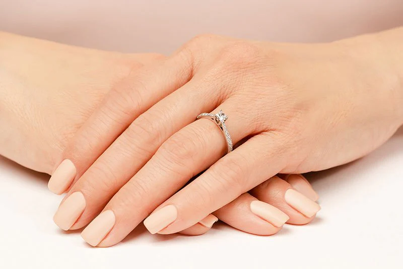 Timeless Princess Cut Lab-Grown Diamond Engagement Ring with 1.79 ct. (1.50 ct. center diamond) - Image 4