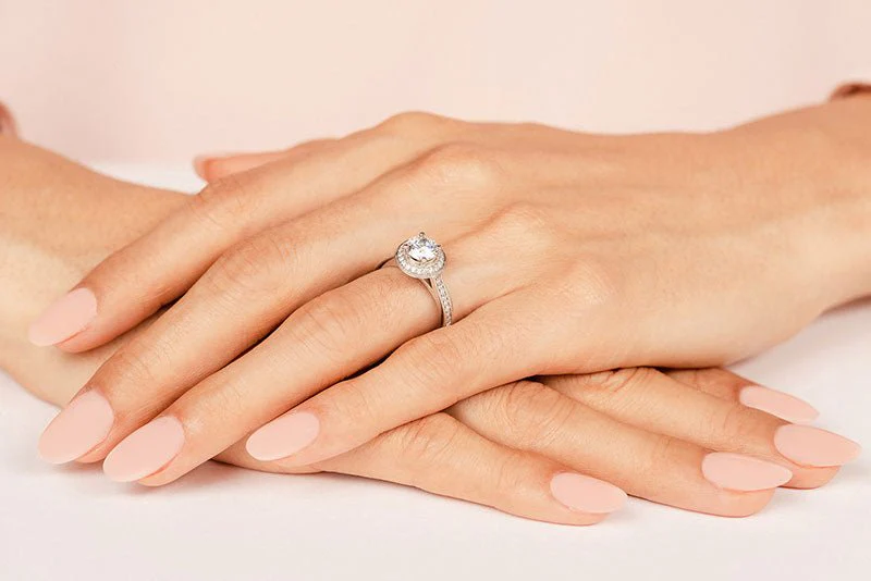 Vintage Luxe Diamond Engagement Ring with 1.03 ct. (0.75 ct. center diamond) - Image 3