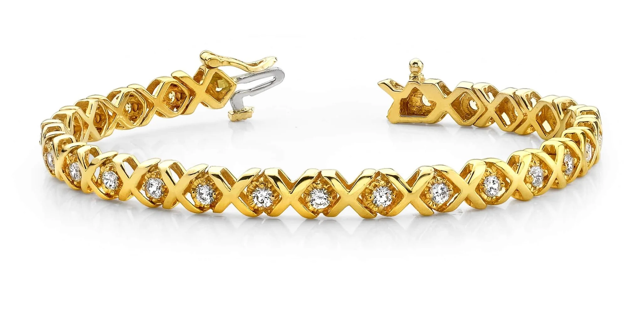Xoxo Lab-Grown Diamond Bracelet with 3.00 ct.(finished) 3.5mm - Image 5
